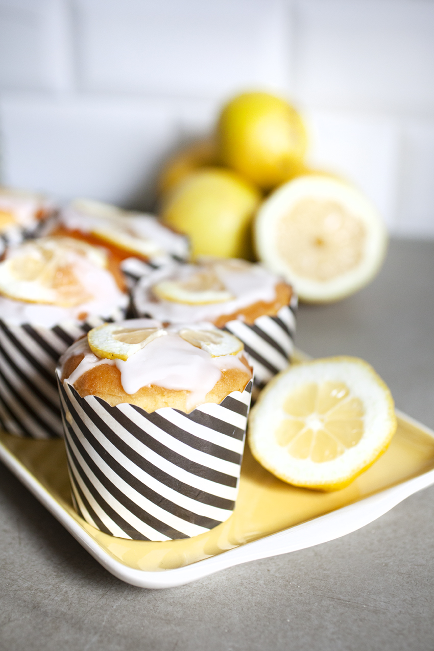 Fruchtig-frische Zitronenmuffins