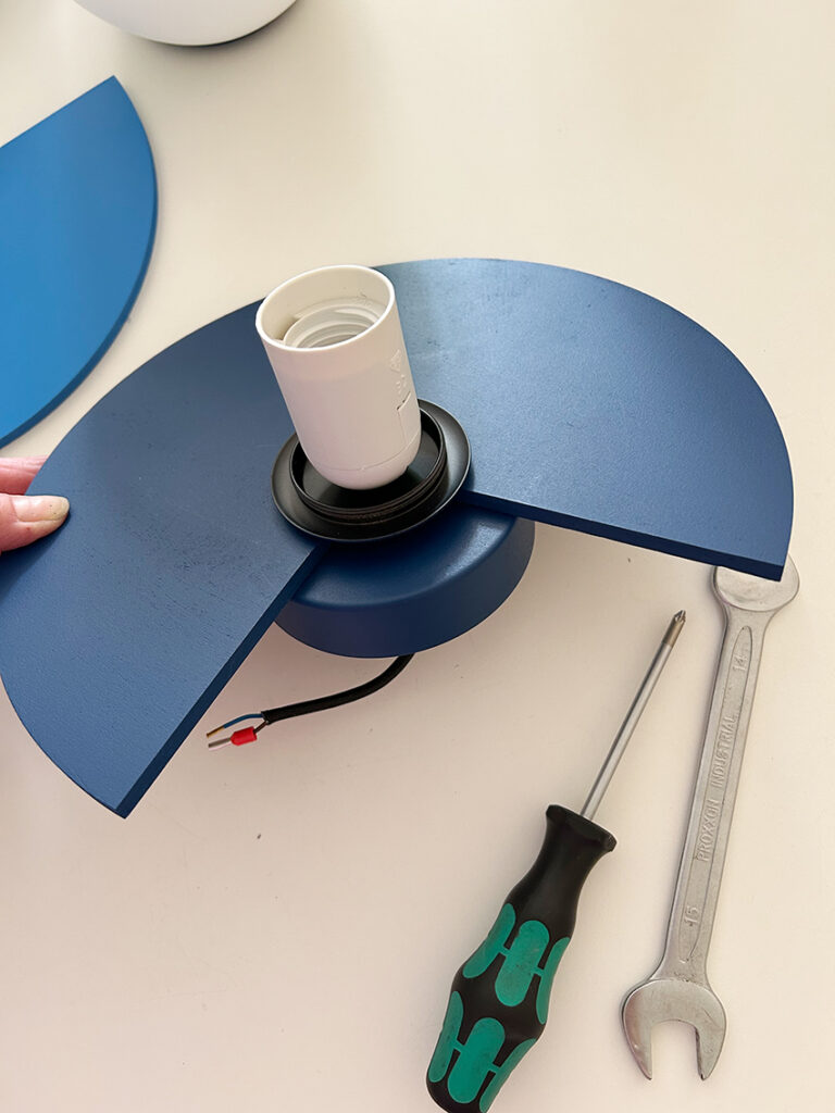 Einfaches Lampen-DIY