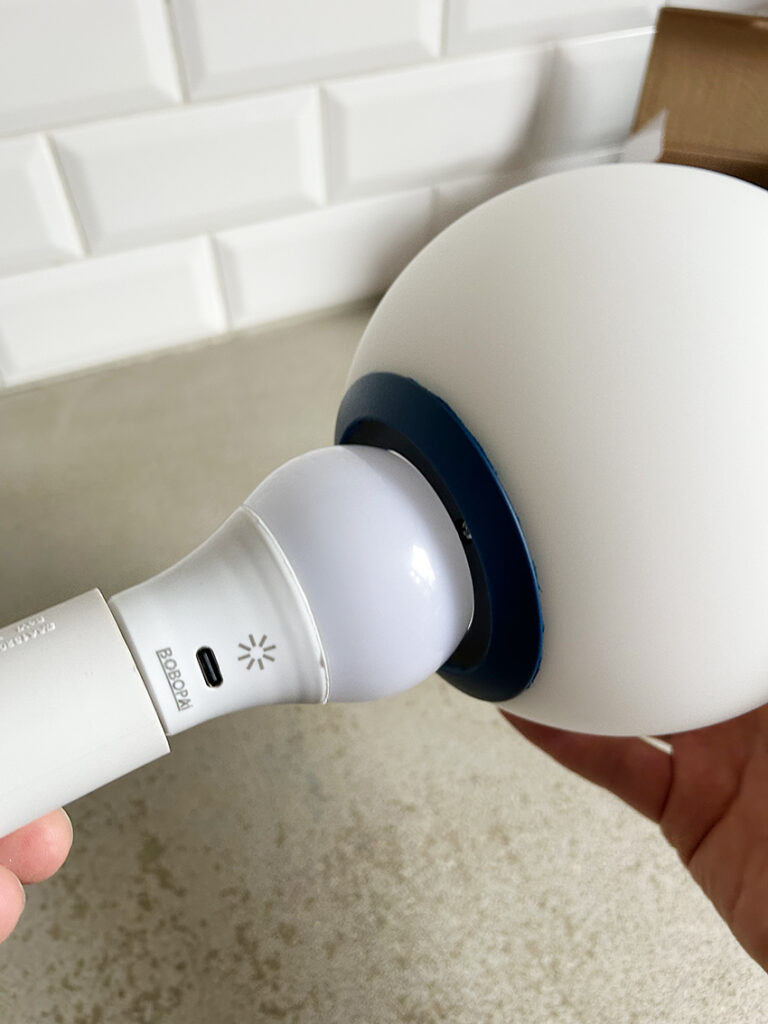 Einfaches Lampen-DIY