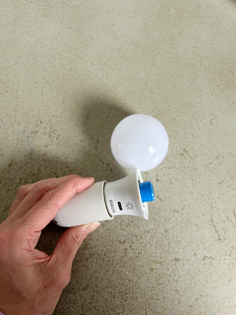 Einfaches Lampen-DIY
