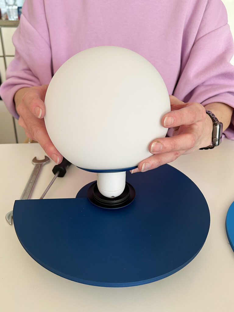 Einfaches Lampen-DIY